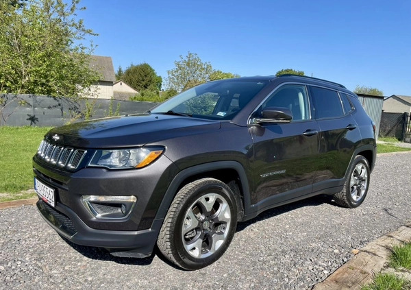 Jeep Compass cena 80000 przebieg: 137000, rok produkcji 2019 z Zduńska Wola małe 497